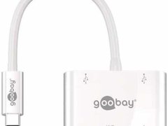 Adaptor USB-C -  2x USB 2.0, 1x USB 3.0, HDMI, 1x USB-C Goobay